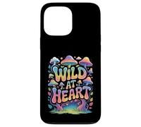 Back Print - Stay Wild Mushroom Nature Adventure Hippie Boho Case for iPhone 13 Pro Max
