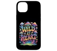 Back Print - Stay Wild Mushroom Nature Adventure Hippie Boho Case for iPhone 14 Plus