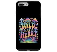 Back Print - Stay Wild Mushroom Nature Adventure Hippie Boho Case for iPhone 7 Plus/8 Plus