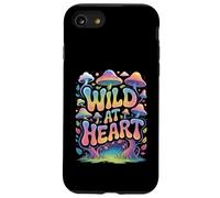 Back Print - Stay Wild Mushroom Nature Adventure Hippie Boho Case for iPhone SE (2020) / 7 / 8