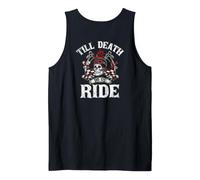 Back Print Till Death do Us Ride Tank Top