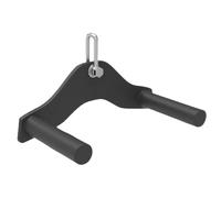 Back Pull Accessory - Pulley Attachment for Triceps - Ergonomic Exercise Handle for Pulley System and Kettlebell Press Station
