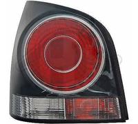 Back Rear Left Side Tail Light Black For VW Polo 9N3 05-09