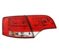 Back Rear Tail Lights Fits Audi A4 B7 Avant 2004-2008 With LED In Red Clear