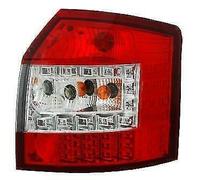 Back Rear Tail Lights For Audi A4 B6 Avant 2001-2004 With LED In Red-Clear