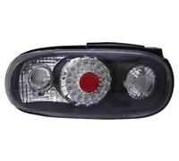 Back Rear Tail Lights For Mazda Mx5 Na -3/98 LED-Ring Clear Black Pair
