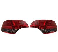 Back Rear Tail Lights Lamps LED Red-Black For Audi A4 B7 Avant 11/04-03/08