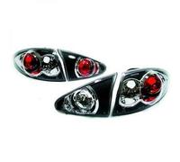 Back Rear Tail Lights Pair Set Clear Black Alfa Romeo 147 Typ 190 01-04