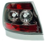 Back Rear Tail Lights Pair Set Clear Black For Audi A4 Saloon Avant 94-98