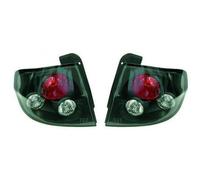 Back Rear Tail Lights Pair Set Clear Black for Hyundai Getz 2002-2005