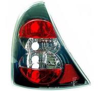 Back Rear Tail Lights Pair Set Clear Black For Renault Clio II 98-01