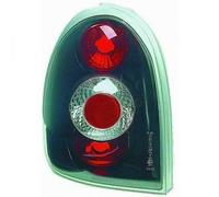 Back Rear Tail Lights Pair Set Clear Black for Vauxhall Corsa B 93-00