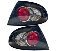 Back Rear Tail Lights Pair Set Clear Black Mazda 323 F Typ:BA 94-98