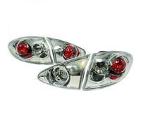 Back Rear Tail Lights Pair Set Clear Chrome Alfa Romeo 147 Typ 190 01-04