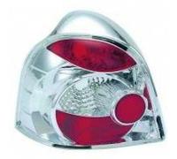 Back Rear Tail Lights Pair Set Clear Chrome For Renault Twingo 93-00