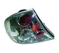 Back Rear Tail Lights Pair Set Clear Chrome Ford Mondeo 5 door hatch 96-00
