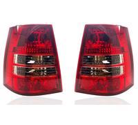 Back Rear Tail Lights Pair Set Clear Red White For VW Golf MK4 Estate 1997-2003