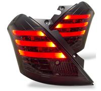 Back Rear Tail Lights Pair Set Clear Smoke Black For Suzuki Swift 2010-17