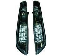Back Rear Tail Lights Pair Set LED Clear Black For Ford Focus II 04-07