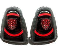 Back Rear Tail Lights Pair Set LED Clear Black For Mini R56 R57 Lci R58 R59 smok