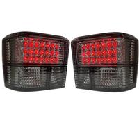 Back Rear Tail Lights Pair Set LED Clear Black For VW T4 Caravelle 96-03