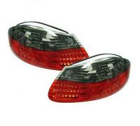 Back Rear Tail Lights Pair Set LED Clear Red Black For Porsche Boxster 96-04