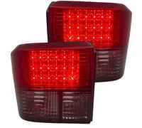 Back Rear Tail Lights Pair Set LED Clear Red Black For VW T4 Caravelle 96-03