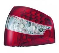 Back Rear Tail Lights Pair Set LED Clear Red White For Audi A3 96-03