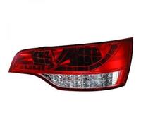 Back Rear Tail Lights Pair Set LED Clear Red White For Audi Q7 05-09