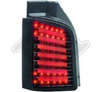 Back Rear Tail Lights Pair Set LED Clear Smoke for VW T5.1 09-15 Tailgate