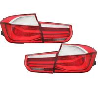 Back rear tail lights red/clear LED for BMW F30 Saloon 2011-15