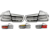 Back rear tail lights smoked LED for BMW F30 Saloon 2011-15