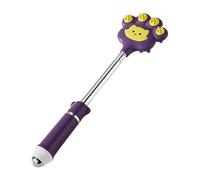 Back Scraper - 23.23 Inch Extendable Tool Stainless Steel Telescopic Scraper Retractable Massage Design Multipoint With ABS PVC Handle | Convenient Employee Relief