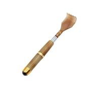 Back Scraper, Telescopic Back Scraper, can be Pulled from 19.8cm to 53cm, Suitable for Home, Travel, and Office Massage Tools (Coffee)
