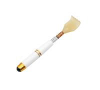 Back Scraper, Telescopic Back Scraper, can be Pulled from 19.8cm to 53cm, Suitable for Home, Travel, and Office Massage Tools (White)
