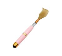 Back Scraper, Telescopic Back Scraper, can be Pulled from 19.8cm to 53cm, Suitable for Home, Travel, and Office Massage Tools (Pink)
