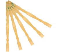 Back Scratcher 5 Pcs Tickling Old People Back Scratcher Body Massager Scratchers for Adults Household Wooden Scraper Elderly
