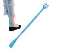 Back Scratcher Claw, Back Scratcher with Long Shoehorn | Boot with Insert Horns Scratcher Claw - Boot Horns - Long Handle for Itchy On The Portable Shoehorn