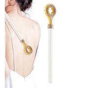 Back Scratcher for Men - Approx. 29.7 x 5.5 cm Telescopic Hand Massager, Extendable Scraping Tool, Scalp Massager Both Sides | The Extendable Massage