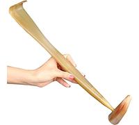 Back Scratcher, Long Natural Yak Horn Back Scratcher,Comfortable Massage Scratching Tool,Body Itching Assistant