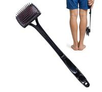Back Scratcher - Long Reach Body and Scalp Massager | Elastic Massage Comb | Skin Friendly Brush Head for Men Women Adults Home Travel Office Scratching with A Massage Function