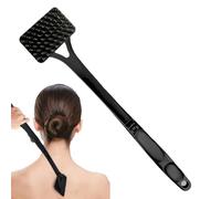 Back Scratcher - Portable Folding Long Brush | Unisex Massager for Back, Head, Column, Shower, Home, Office, Car, Night, Pregnancy