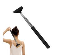 Back Scratcher, Stainless Steel Back Scratcher Massager, Telescoping Scratching Tool, Portable Extendable with Telescopic Handle for Adults Men Women Itch Relie