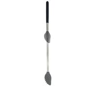 Back Scratcher Tool, Silicone Massager Brush, Extendable Handle with Stainless Steel Shaft Design, Handheld Massage Aid for Itching Stress Travel Home Relaxation, Multicolor