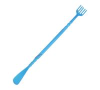 Back Scratcher with Shoe Horn - Long Handled Back Scratcher & Shoe Horn | Double Purpose Massage Shoe Wearing Tool | Small Hand Shaped Back Scratcher | Portable Shoe Horn for Putting On Shoes