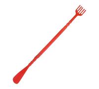 Back Scratcher with Shoe Horn - Long Handled Back Scratcher & Shoe Horn | Double Purpose Massage Shoe Wearing Tool | Small Hand Shaped Back Scratcher | Portable Shoe Horn for Putting On Shoes