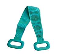 Back Scrubber 2PCS Multi Colored Optional Silicone Bath Towel, Shower Back Rub, Men's and Women's Long Strip Exfoliating Tool