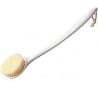 elzle Back Shower Brush, 15 Inch Body Brush for Dry and Wet Use, Exfoliating and Massaging Gentle, Bath Brushes for Adults and Children