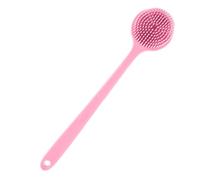 Back Scrubber-Double-Sided Bath Brush with Long Handle | Wet Dry Body Brush for Health and Skin, Soft Bristle Massage Tool for Men
