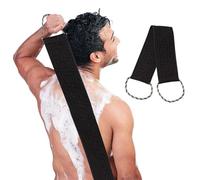 Back Scrubber for Shower, 32 Inches Back Scrubbers for Use in Shower with Handles, Double Sided Body Exfoliator Bath Tool to Scrub Your Body Deeply, Back Washers for Shower for Men & Women